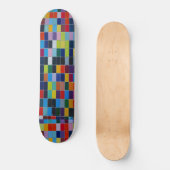 Skateboard Chaos Colour Jam Space Tectonic Deck (Recto)