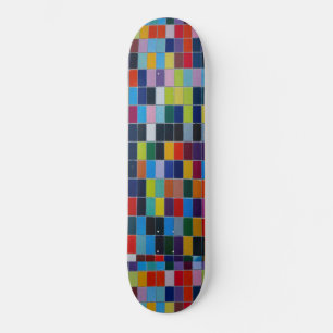 Skateboard Chaos Colour Jam Space Tectonic Deck