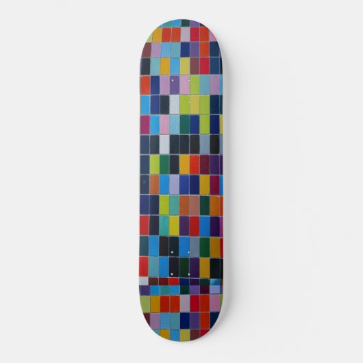 Skateboard Chaos Colour Jam Space Tectonic Deck (Recto)