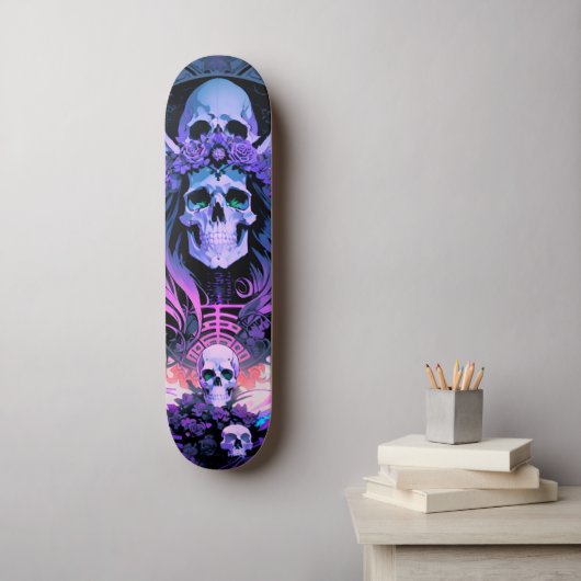 Skateboard Chaos Skull Series One (Art mural)