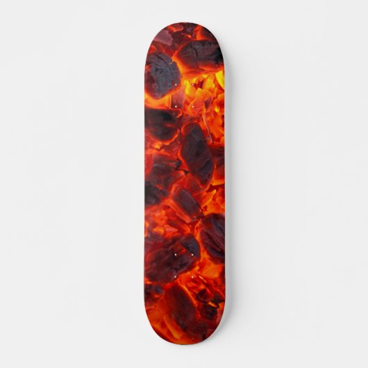 Skateboard Charbons brûlants très Cool (Devant)