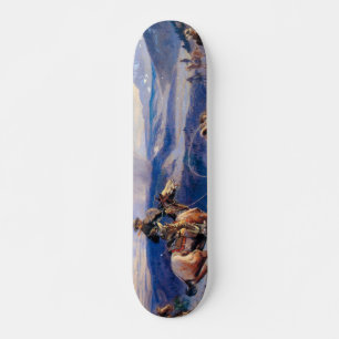 Skateboard Charles M. Russell's Loops and Swift Horses (1916)