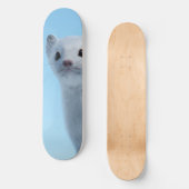 Skateboard Charme de la belette arctique (Recto)