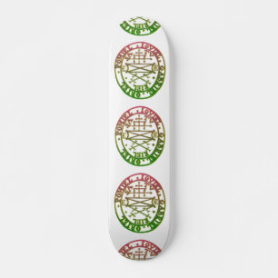 Skateboard Charme de protection, Étiquette de protection, ang
