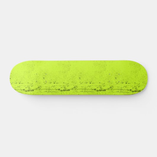 Skateboard Chartreuse texturée unique (Horz)