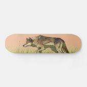 Skateboard Chasse au lever du soleil (Horz)