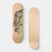 Skateboard Chasse au lever du soleil (Recto)