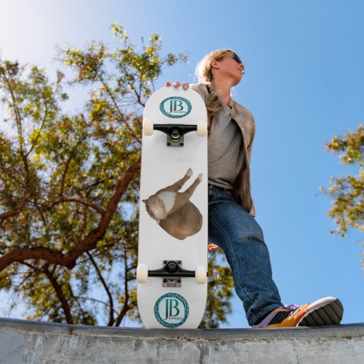 Skateboard Chat au soleil à l'envers (Extérieur 1)