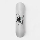 Skateboard Chat aux yeux verts (Recto)