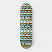 Skateboard Chat Cool amusant (Devant)