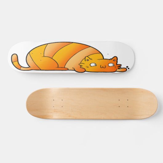 Skateboard Chat de dessin (Horz)