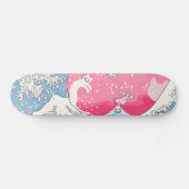 Skateboard Chat de surfer de Psychodelic Bubblegum Kunagawa (Horz)