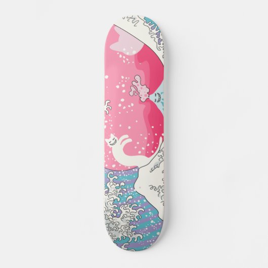 Skateboard Chat de surfer de Psychodelic Bubblegum Kunagawa (Recto)