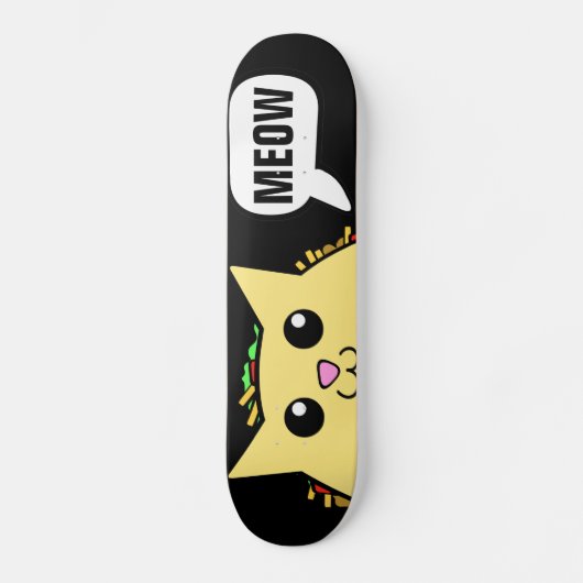 Skateboard Chat de taco (Recto)