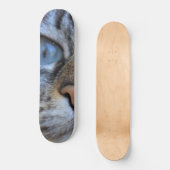 Skateboard Chat gris (Recto)