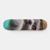 Skateboard Chat gris en carton (Horz)