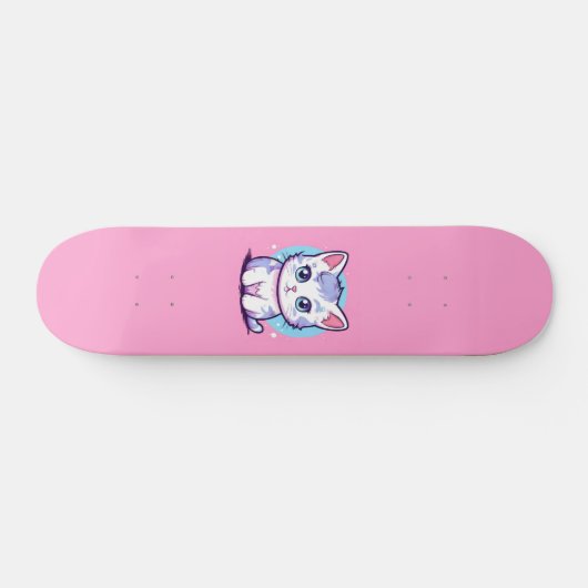 Skateboard Chat Kawaii (Horz)