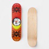 Skateboard Chat Lucky - Maneki Neko signifie Chat Beckoning (Recto)