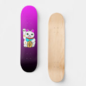 Skateboard Chat Maneki Neko Rave Mignon (Recto)