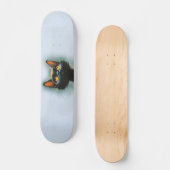 Skateboard Chat noir enchanté (Recto)