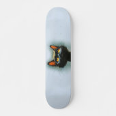 Skateboard Chat noir enchanté (Devant)