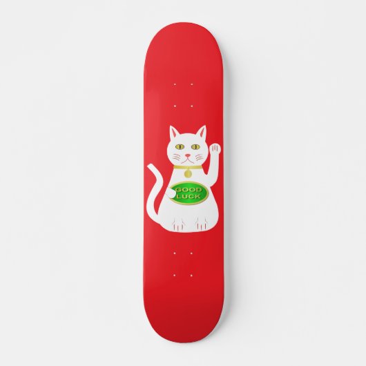Skateboard Chat Oriental Lucky (Devant)