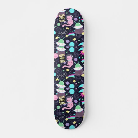 Skateboard Chat spatial (Devant)