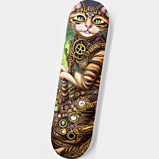 Skateboard Chat Steampunk