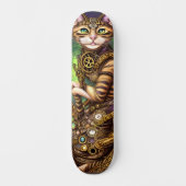 Skateboard Chat Steampunk (Recto)