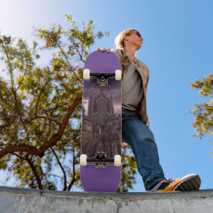 SKATEBOARD CHÂTEAU GOTHIQUE PURPLE SKATEBOARDS