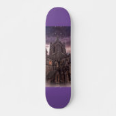 SKATEBOARD CHÂTEAU GOTHIQUE PURPLE SKATEBOARDS (Devant)
