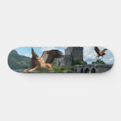Skateboard Château médiéval animal mythologique de Griffin (Horz)