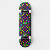 Skateboard Chats abstraits (Recto)
