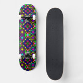Skateboard Chats abstraits (Recto)
