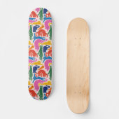 Skateboard Chats amusants (Recto)