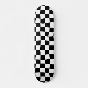 Skateboard Chaussures modernes rétro - Noir blanc P240431