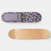 Skateboard Chauve-souris personnalisée, Chauve-souris gris ch (Horz)
