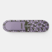 Skateboard Chauve-souris personnalisée, Chauve-souris gris ch (Horz)