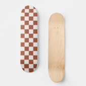 Skateboard Check Rust Checkered Terracotta (Recto)