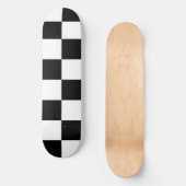 Skateboard Checkerboard Home Rug of the Classic Elegance (Recto)