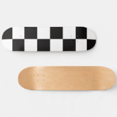 Skateboard Checkerboard Home Rug of the Classic Elegance (Horz)