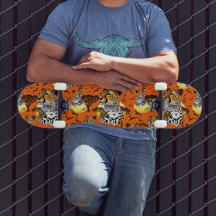 Skateboard Cheetah African Feline Wild Animal