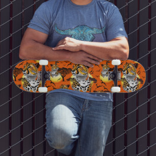 Skateboard Cheetah African Feline Wild Animal