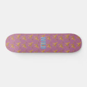 Skateboard Cheetah, léopard rose (Horz)