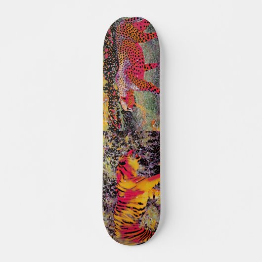 Skateboard Cheetah vs Tiger (Devant)