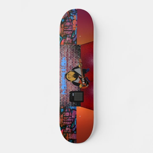 Skateboard Chef de culte chrétien (Recto)