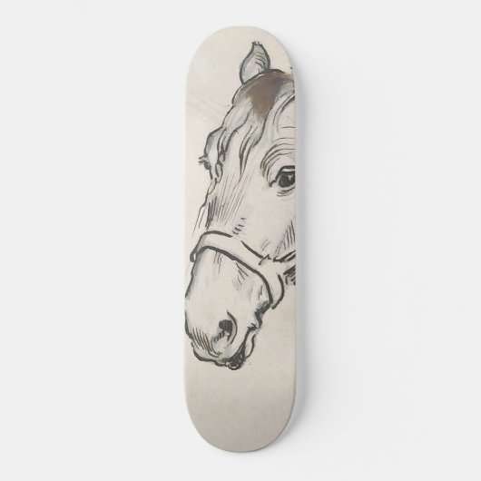 Skateboard Chef d'un cheval (par Alfred Dehodencq) (Recto)