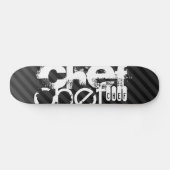 Skateboard Chef ; Gris noir et gris foncé (Horz)
