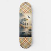 Skateboard Chemise à carreaux American Eagle Nature (Recto)