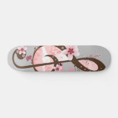 Skateboard Cherry Blossom Music (Horz)